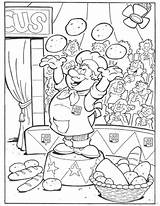 Coloring Pages Bakery Coloringpagesfun sketch template