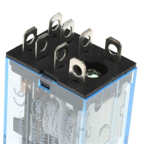 dpdt relays  pin plug   coil vac   dustcover