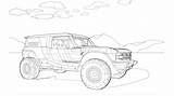 Ford Bronco Jeep Aolcdn Cherokee Carscoops sketch template