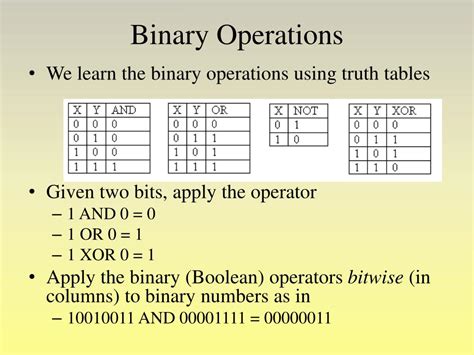 binary numbering systems powerpoint