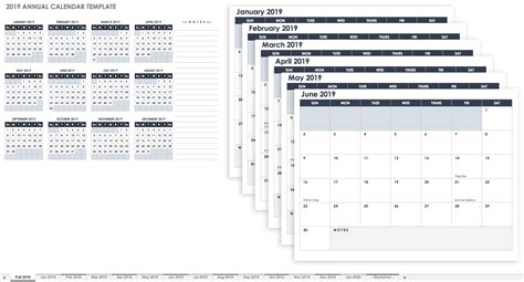 monthly calendar templates smartsheet