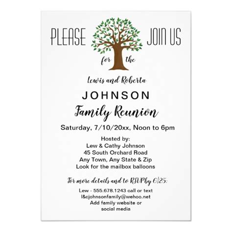 family reunion template letters family reunion template frt