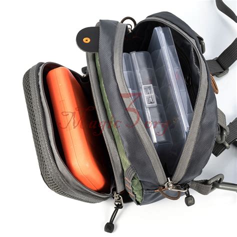 fly fishing chest pack travel breathable  design light weight men