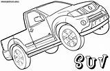 Suv Coloring Pages Print Colorings Getdrawings Drawing Vehicle sketch template