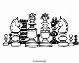 Szachy Dzieci Kolorowanka Jigsaw Circus Druku Chessboard Chesspiece Tic Tac Tents Pawn Ram Coal Chameleon Stylized Prismatic Freesvg Horse Clipart sketch template