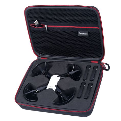 smatree carrying case  dji tello drone flight batteries portable protective bag  dji