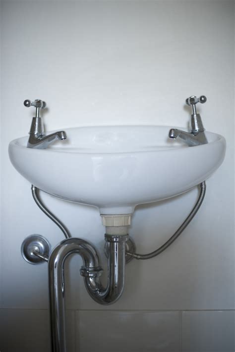 image  simple ceramic white hand basin freebiephotography