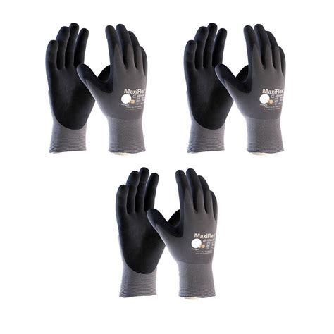 pack   maxiflex ultimate nitrile grip work gloves sizes  xl