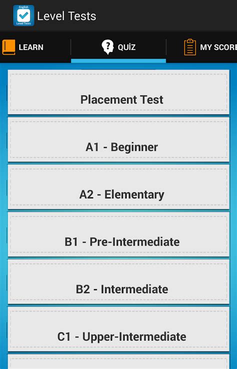 english level tests    android apps  google play