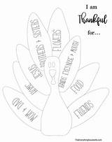 Thankful Turkey Thanksgiving Sunday Lesson Activity School Crafts Activities Lessons Printable Coloring Kids Housewife Everything Children Pages Church Choose Board sketch template