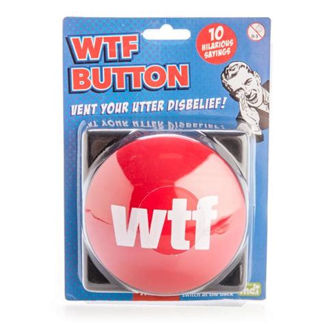 wtf slammer novelty button joke prank desk rude swear