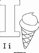 Letter Coloring Pages Alphabet Preschool Ice Cream Printable Sheet Letters Activities Leehansen Color Print Icecream Worksheets Sheets Hubpages Craft Kids sketch template