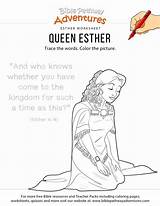 Esther Copywork Biblepathwayadventures sketch template