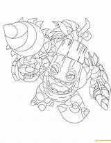 Skylanders Pages Zook Coloring Games Coloriage Colouring Color Draw Online Cartoon Print Kids Zum Birthday Ausmalen Giants Sheets Printable 7th sketch template