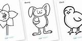 Easter Colouring Twinkl Sheets Visit Bunny School sketch template