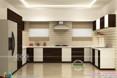 kitchen living bedroom interior designs kerala home design  floor