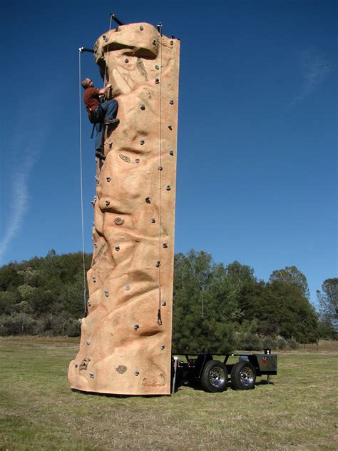 element mobile climbing wall