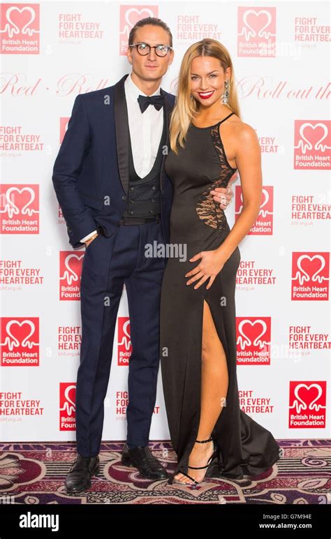 Oliver Proudlock And Emma Louise Connolly Attending The British Heart