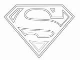 Superman Logo Coloring Superhero Pages Outline Printable Symbol Drawing Print Color Templates Clipart Z31 Kids Cliparts Man Sketch Sheets Library sketch template