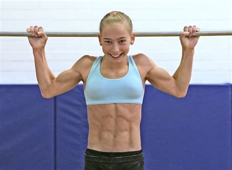 teen gymnast abs hot girl hd wallpaper