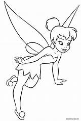 Tinker Bell Coloring Pages Fairies Disney Fairy Printable Tinkerbell Drawings Print Looking Barries Fictional Character Drawing Face Down Disneyclips Flying sketch template