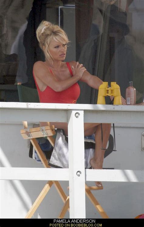 pamela anderson back in red big tits and big boobs at boobie blog