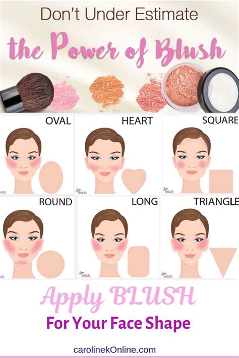 how to apply blush for your face shape to enhance your looks how to