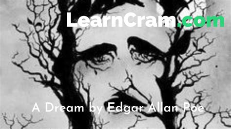 dream  edgar allan poe meaning summary analysis structre  literary devices learn cram