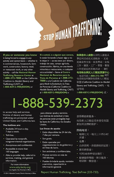 Human Trafficking – Supervisor Mark Ridley Thomas Human Services Page