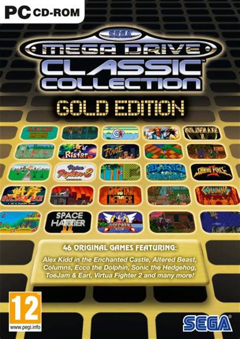 Sega Mega Drive Classic Collection Gold Edition Pc Zavvi