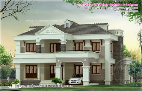 house elevation exterior designs home kerala plans