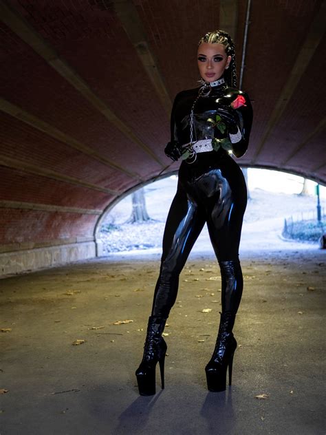 latex catsuit ice queen kinky andrea asian girl leather pants