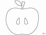 Apfel Ausdrucken Vorlage Bastelvorlage Ausmalbilder Malvorlagen Vorlagen Kostenlos Ausmalen sketch template