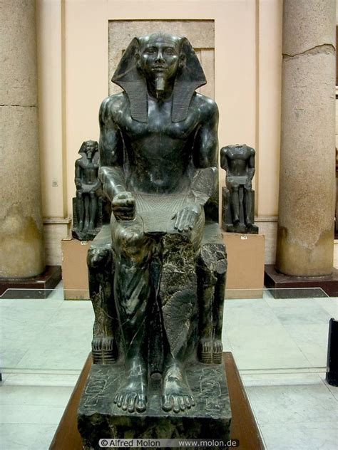 Diorite Statue Of King Chephren Photo Statues Egyptian