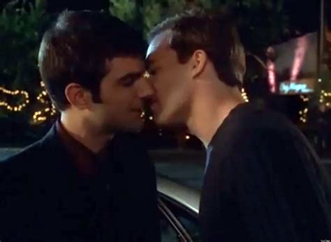 adam scott on six feet under parks and rec star makes out with michael c hall video