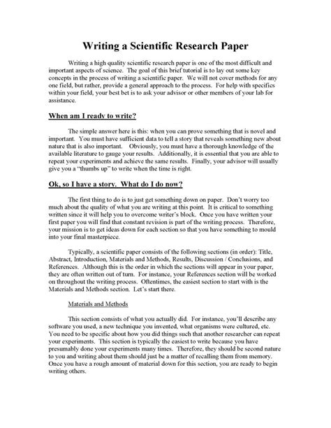 science fair research paper   science fair research paper