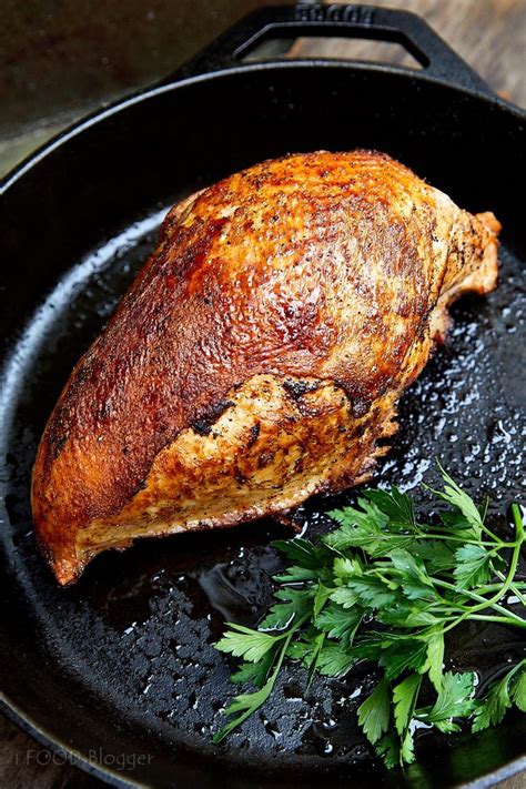 Crispy Oven Roasted Turkey Breast I Food Blogger