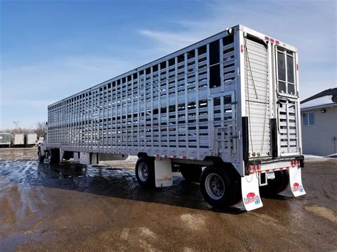 eby livestock semi trailer  cattle hog  sheep hauling