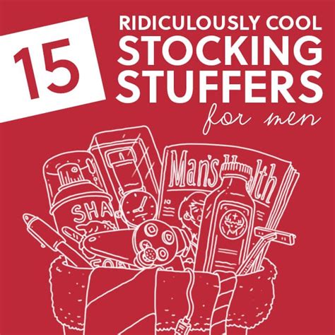 15 Ridiculously Cool Stocking Stuffers For Men Dodo Burd
