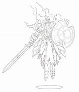 Souls Pursuer sketch template