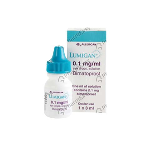 lumigan  eye drops ml  side effects dosage composition price pharmeasy