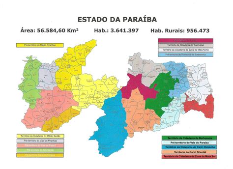 mapa da paraiba  todos os municipios completo cidades imagens  celular