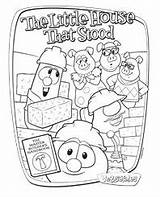 Veggietales Tales Veggie Pages Coloring Party Madame Blueberry Activities Little Bible Sheets Stood House Template Activity Christmas Sheet Printable sketch template