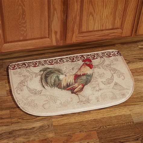 rooster kitchen rugs homesfeed