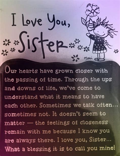 I Love You Sister ♡ Happy Birthday Sister Love You