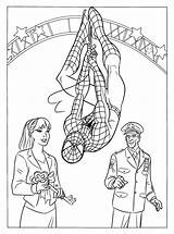 Coloring Pages Spider Man Spiderman Book Template sketch template