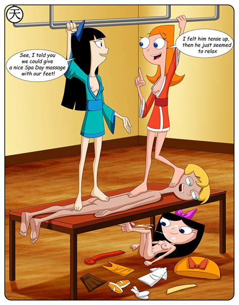 read phineas and ferb footjobs hentai online porn manga and doujinshi