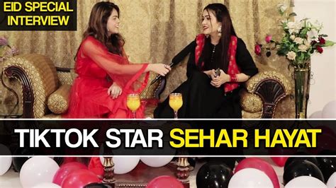 Tiktok Star Sehar Hayat Eid Special Interview Day 1