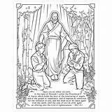 Coloring Priesthood Printable Restoration Pages Review Write sketch template
