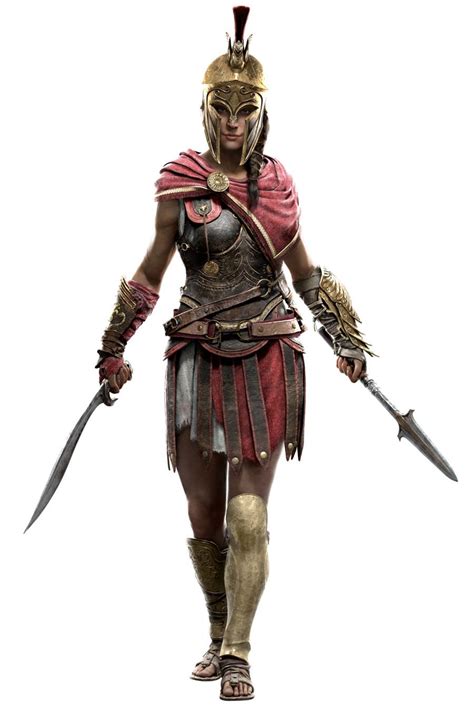 Kassandra From Assassins Creed Odyssey Illustration Artwork Gaming